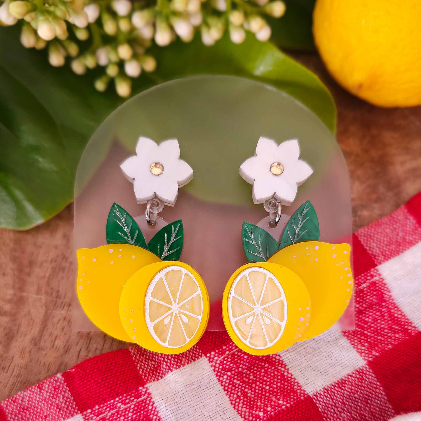 Lemon Earrings