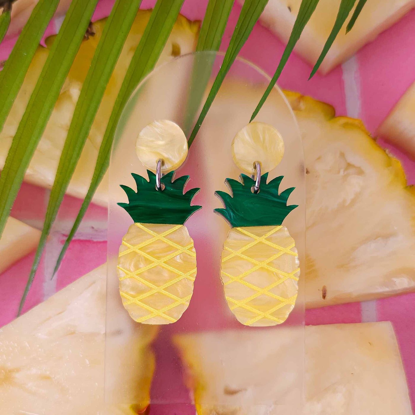 Pineapple Dangle Earrings
