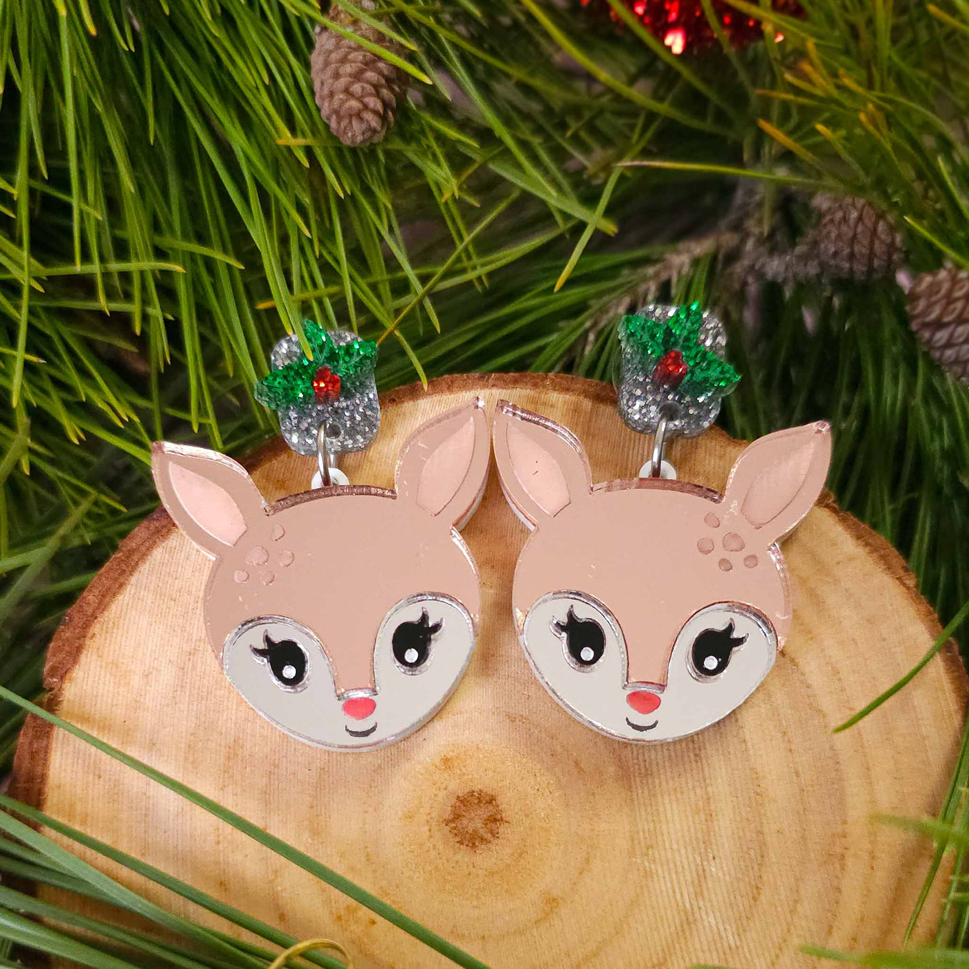 Reindeer Earrings