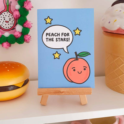 Peach Pun Greeting Card